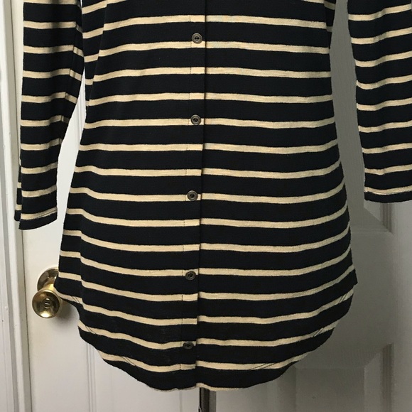 Nine Four One Stripped Top. Size S - Picture 7 of 7